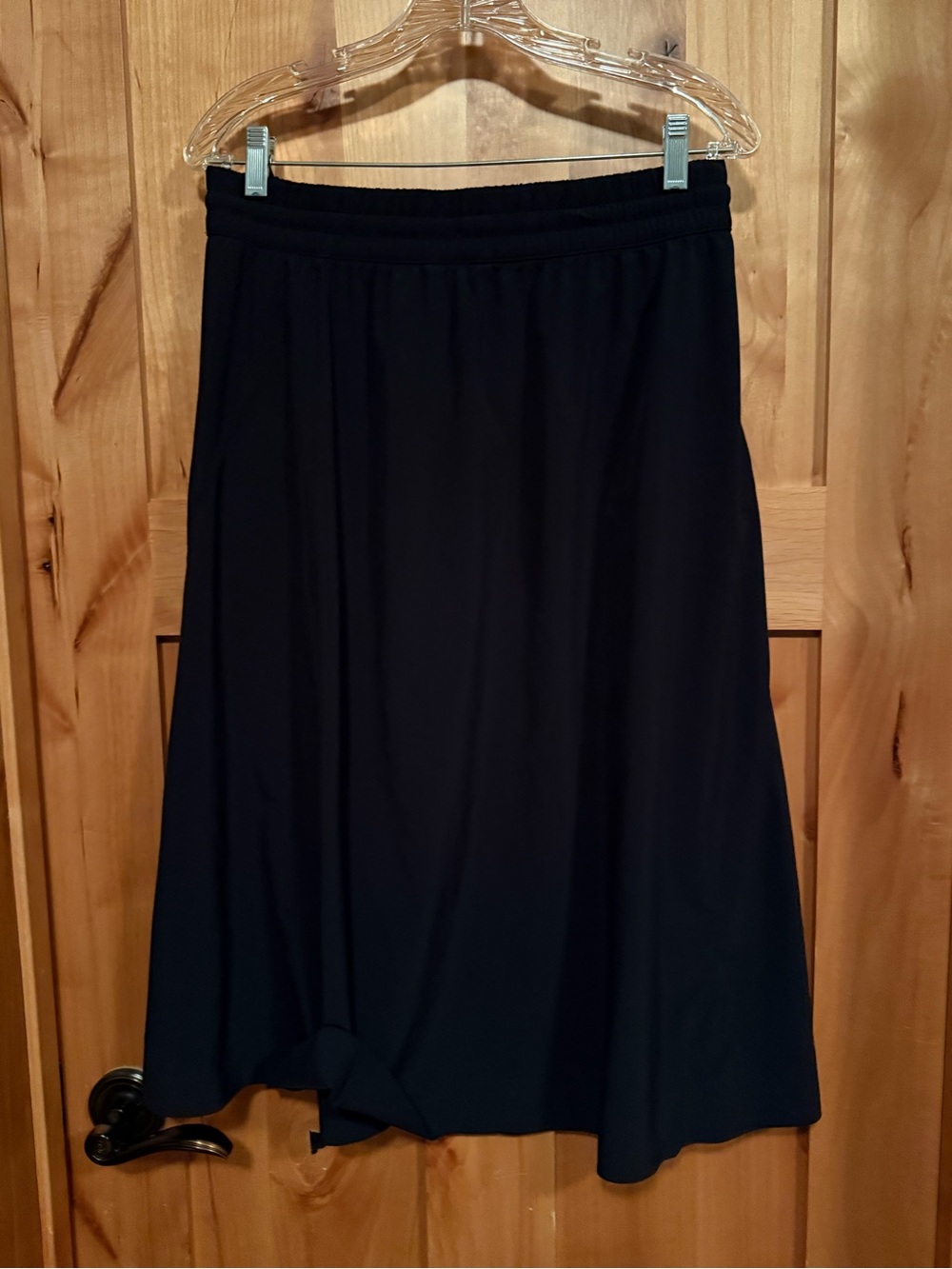 Athlete Women's Black A-Line Skirt
